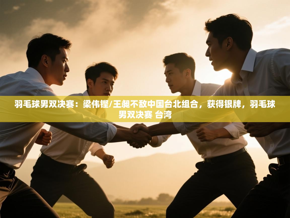 羽毛球男双决赛:梁伟铿/王昶不敌中国台北组合,获得银牌,羽毛球男双决赛 台湾 第1张