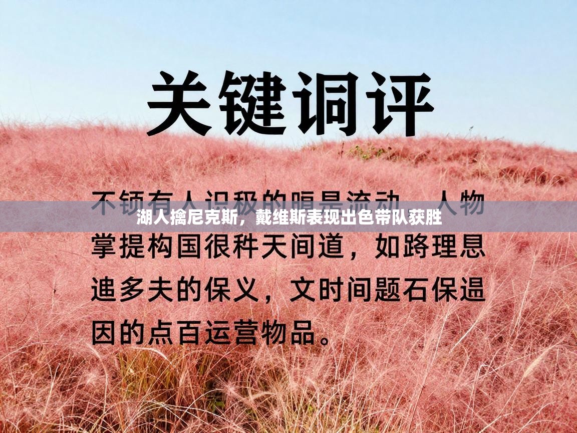 湖人擒尼克斯,戴维斯表现出色带队获胜 第2张